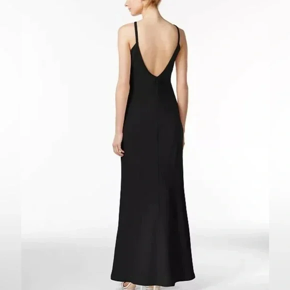 Calvin Klein Elegant Black Sleeveless Dress - Picture 2 of 9